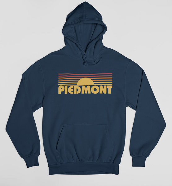 Piedmont Navy Hoodie - Snappy Days Shop