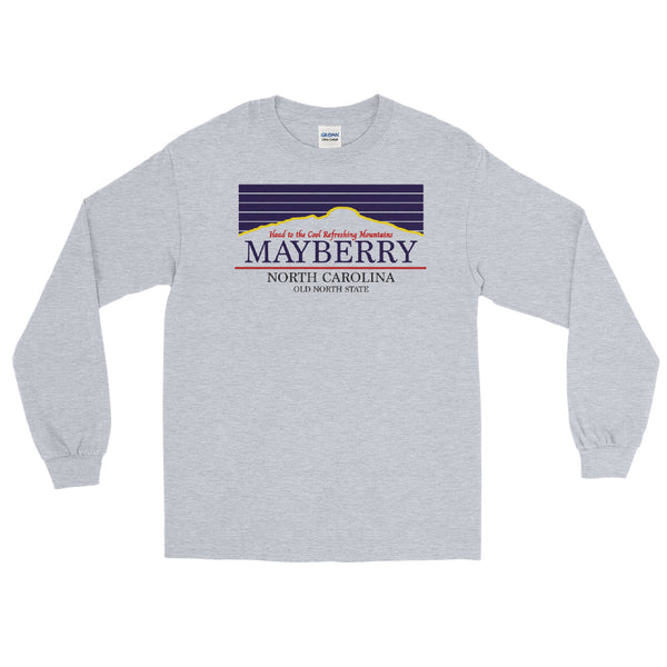 Mayberry Cold One Grey Long Sleeve Shirt - Snappy Days Shop