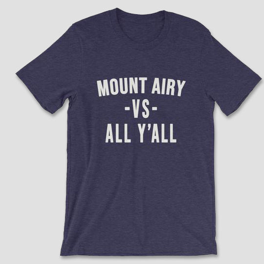 MOUNT AIRY VS ALL Y'ALL - Snappy Days Shop