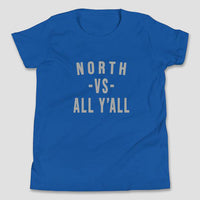 NORTH VS ALL Y'ALL Youth - Snappy Days Shop