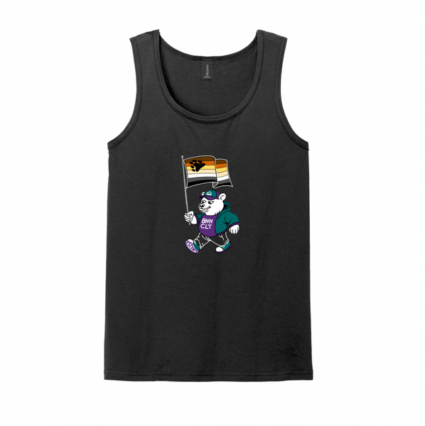 BHH Bear with Bear Pride Flag Tank