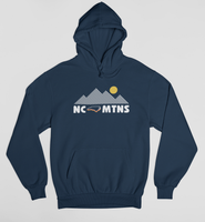 NC MTNS Navy Hoodie - Snappy Days Shop