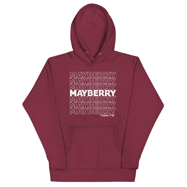 Thanks Y'all Premium Hoodie Maroon - Snappy Days Shop