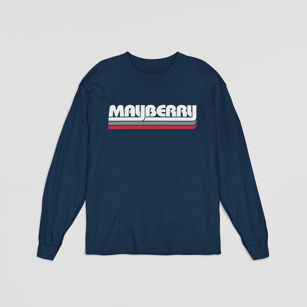 RetroBerry Navy Long Sleeve - Snappy Days Shop