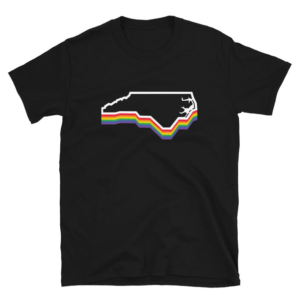 Pride NC Tee Black - Snappy Days Shop